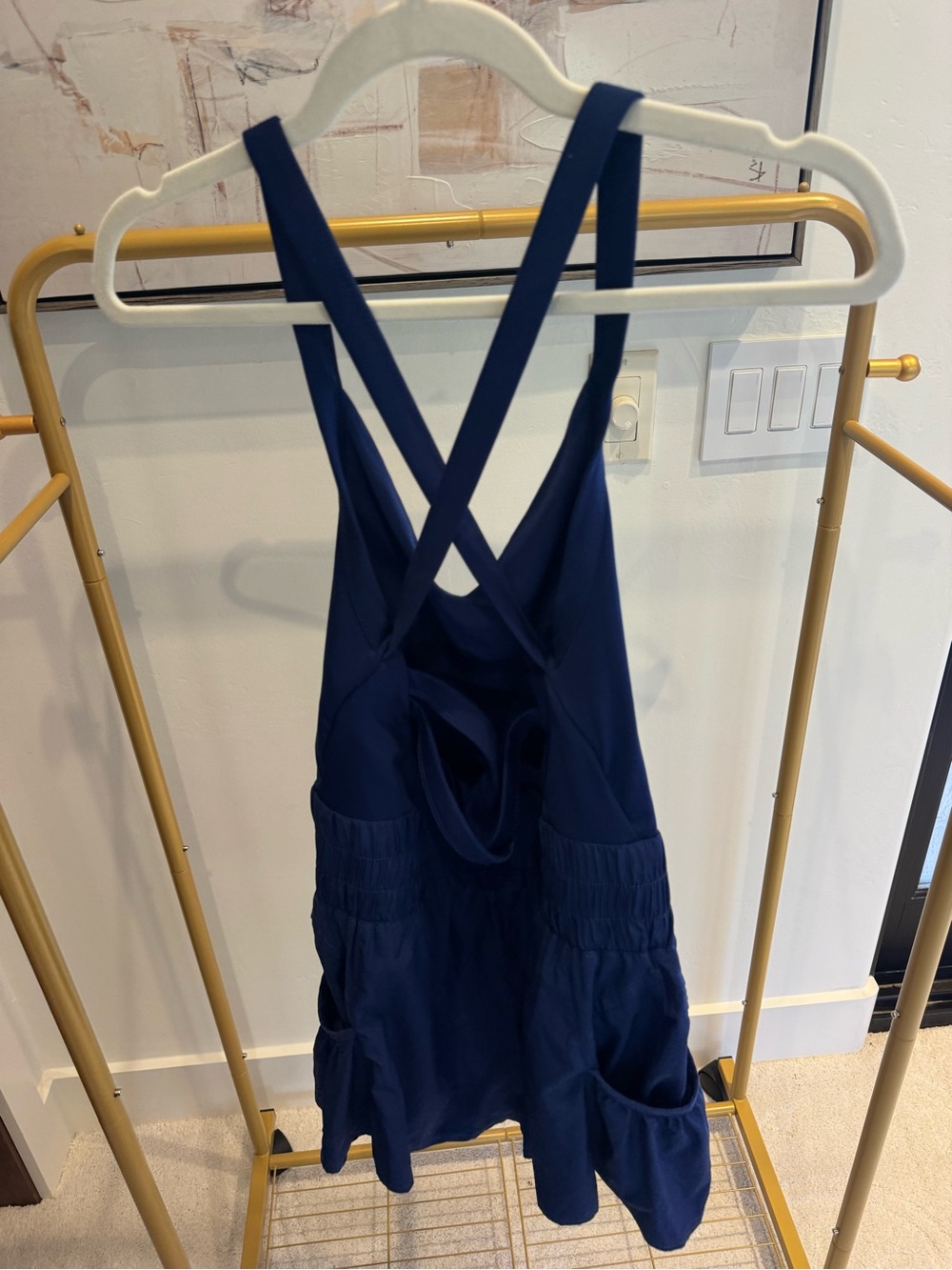 FP Movement by Free People Navy Get Your Flirt On Shortsie - Picture 6 of 8